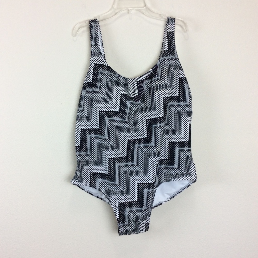 Catalina  geo print one piece swimsuit, size 2X
